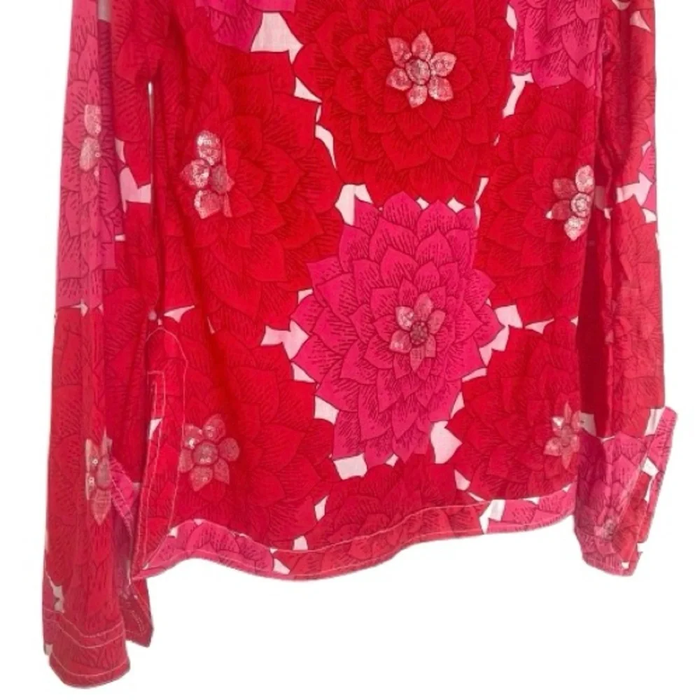 Tory Burch Sequin Stephanie Tunic Top